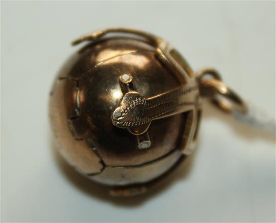 Masonic ball pendant